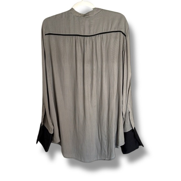 Free People Pebble Crepe Free Bird Top Size Large - Picture 8 of 8